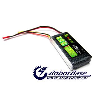 鋰聚合物電池 充電鋰電池1200mAh 7.4V 25C 機器人專用
