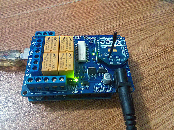 XBee連接Arduino