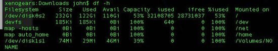 插入你的SD卡，再運行一次剛才的命令，你會發(fā)現(xiàn)多了一個”/dev/disk1s1”的設(shè)備