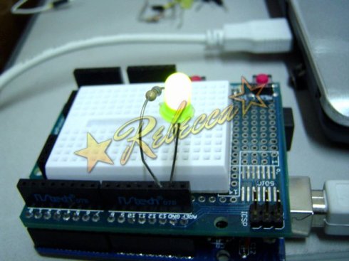 玩轉Arduino-LED燈閃爍實際效果